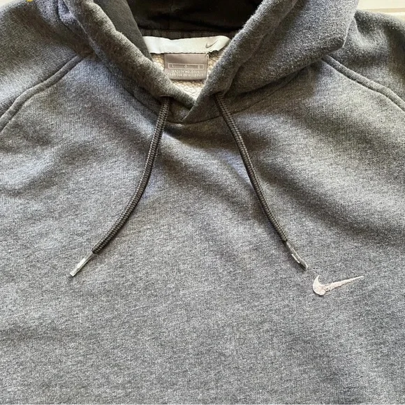 Y2k Nike Embroidered Swoosh Hoodie size large see desc - Picture 3 of 8